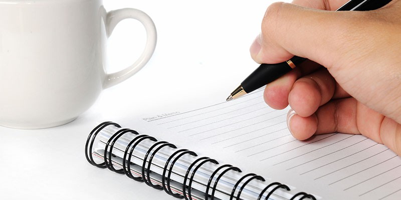 Writing a letter